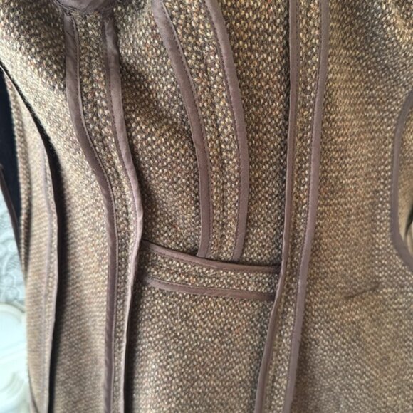 Vintage Ralph Lauren Brown Tweed Blazer - Picture 11 of 13